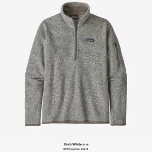 Patagonia Women's Better Sweater 1/4 Zip Fleece